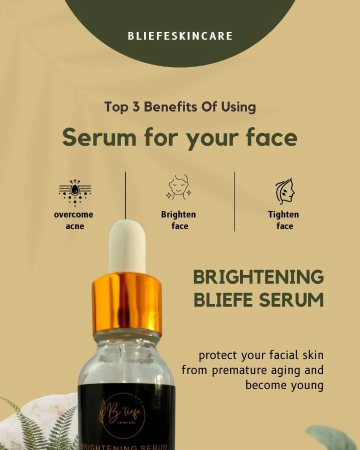Dapatkan manfaat dari B'liefe skincare serumMengencangkanMengurangi jerawatMencerahkan kulit wajah Dapatkan manfaat dari B'liefe skincare serumMengencangkanMengurangi jerawatMencerahkan kulit wajah
