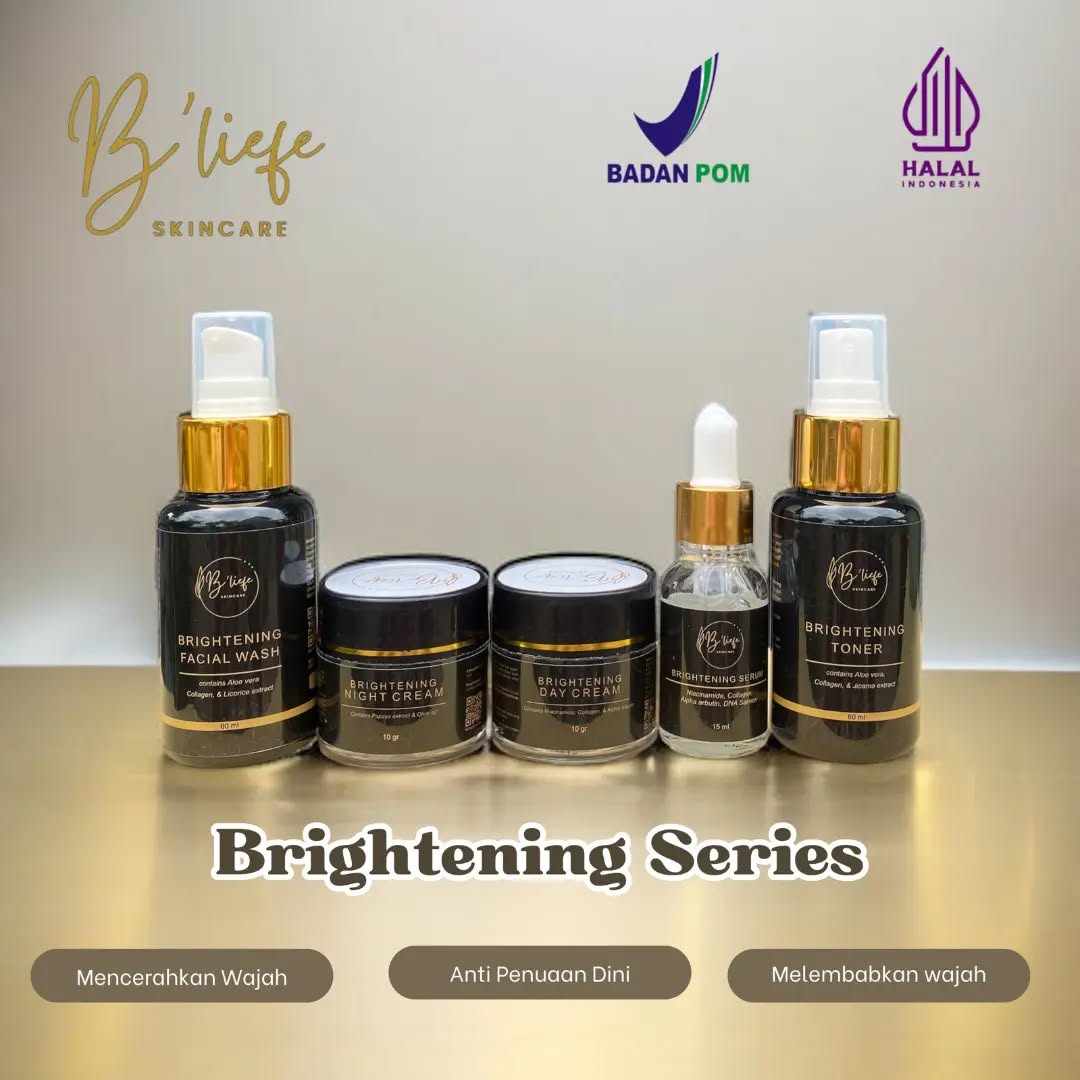 Punya keluhan kulit kusam Kulit flek hitam Tandanya kamu butuh banget nih b'liefe skincare untuk kulit kamu,solusi segala permasalahan kulitmu, order skrg juga ya dan rasakan manfaat nya Punya keluhan kulit kusam Kulit flek hitam Tandanya kamu butuh banget nih b'liefe skincare untuk kulit kamu,solusi segala permasalahan kulitmu, order skrg juga ya dan rasakan manfaat nya